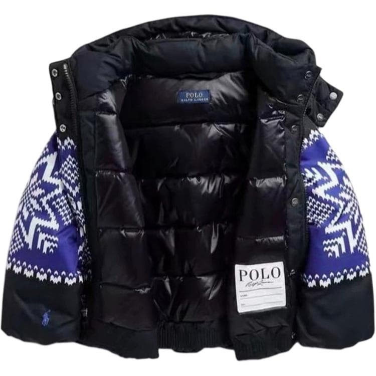 Пуховик Polo Ralph Lauren синий для детей - изображение 4