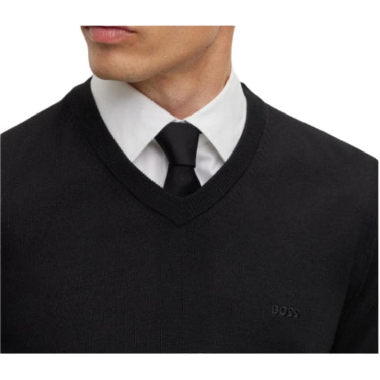 Кофта Hugo Boss Черные Мужские Свитера - изображение 2