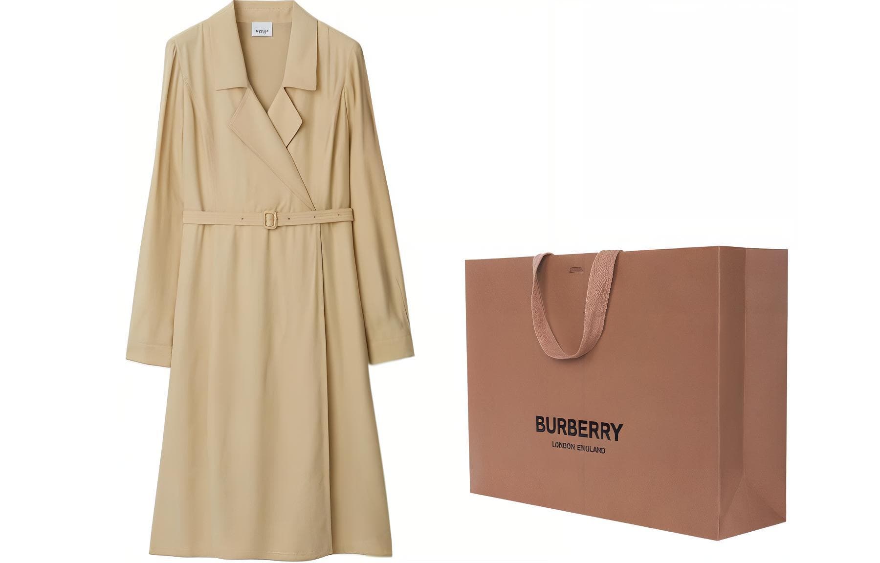 Платье Burberry SS24 - изображение 3