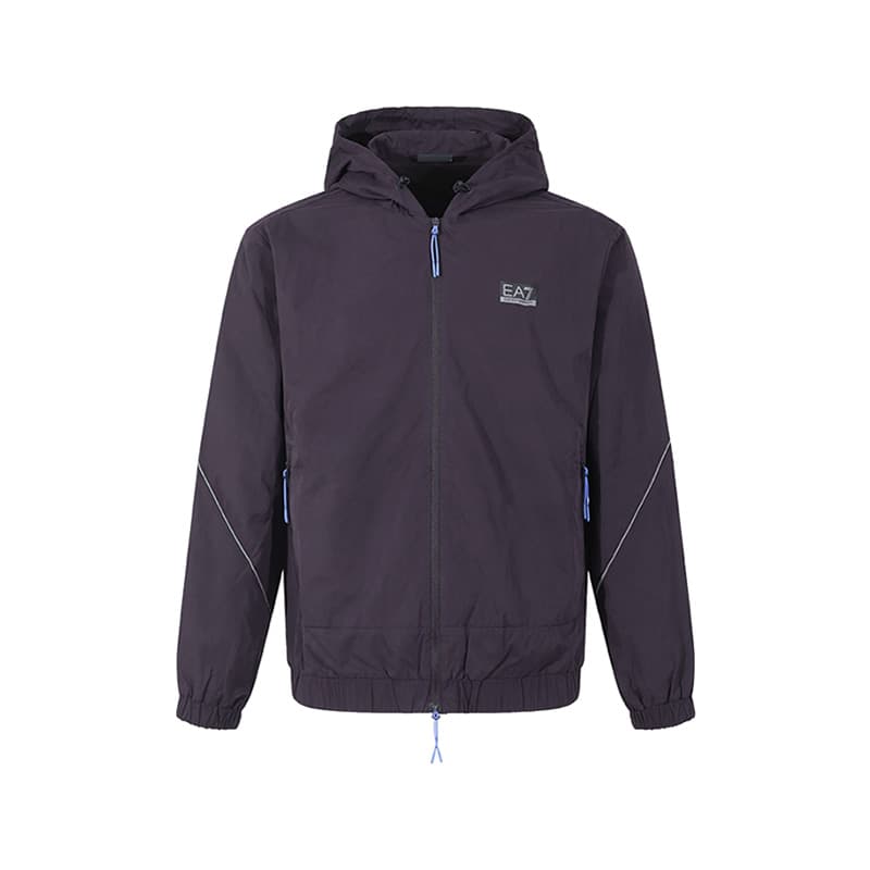 Спортивный костюм EMPORIO ARMANI EA7 FW24 Повседневная Спортивная Одежда Мужская Черная - изображение 2