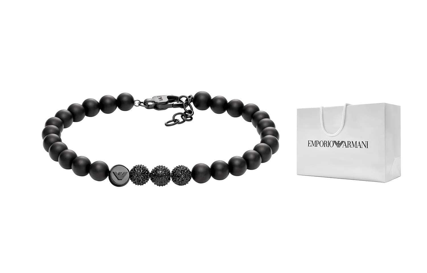 Браслет EMPORIO ARMANI Браслеты из нержавеющей стали Мужской - изображение 2