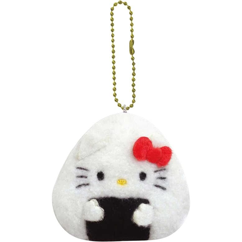 Санрио Hello Kitty Паровые Блины Куклы Плюшевый Украшение Высота примерно 6,5 см - изображение 1