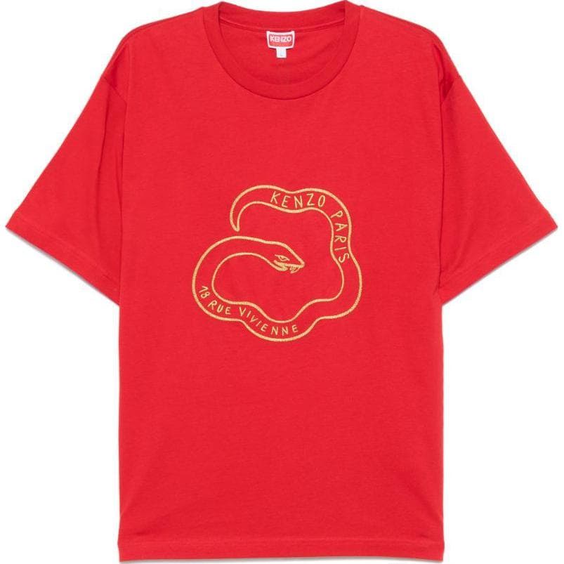 Футболка KENZO Red Мужская T-рубашка - изображение 1