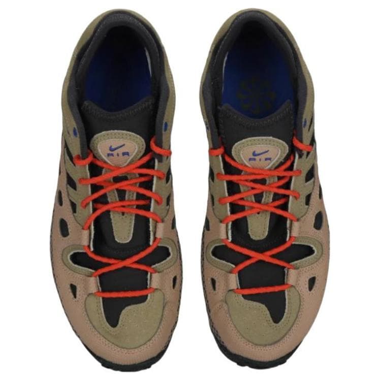 Кроссовки Nike ACG Air Exploraid Покрытие Противоскользящие Низкие Уличные Кроссовки Мужские Коричнево-Зеленые - изображение 3