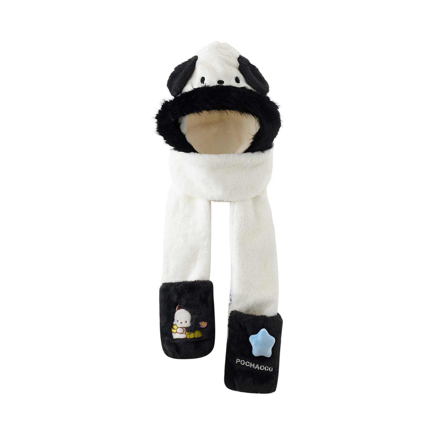 Sanrio Pokachoo Полиэстер Волокно Капюшоны и Плюшевые Шапки Унисекс - изображение 1