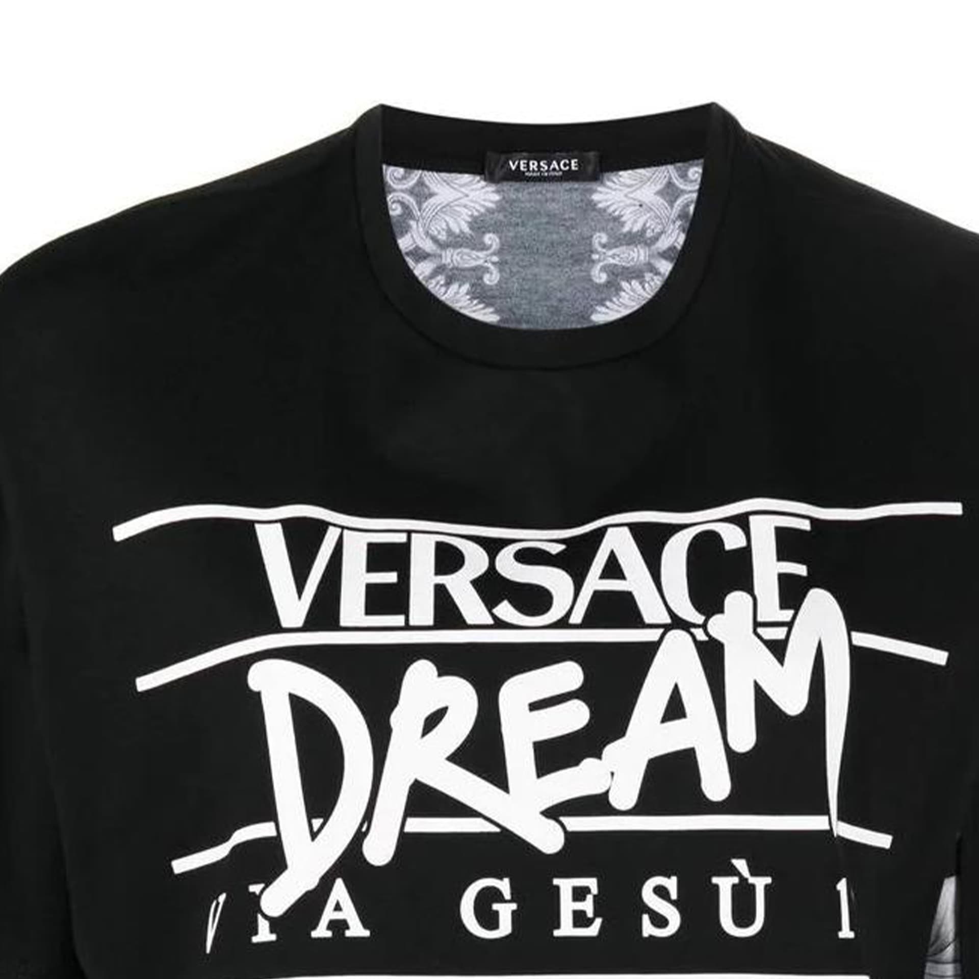 Футболка VERSACE FW22 Silver Baroque T - изображение 5