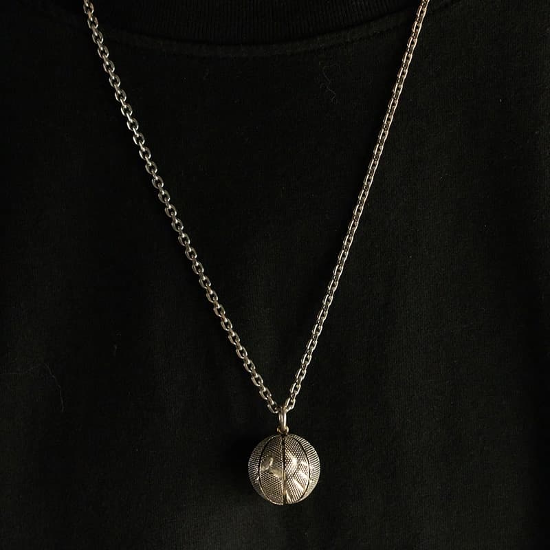 Кулон Ruibeila S925 Silver Basketball Pendant Necklace - изображение 7