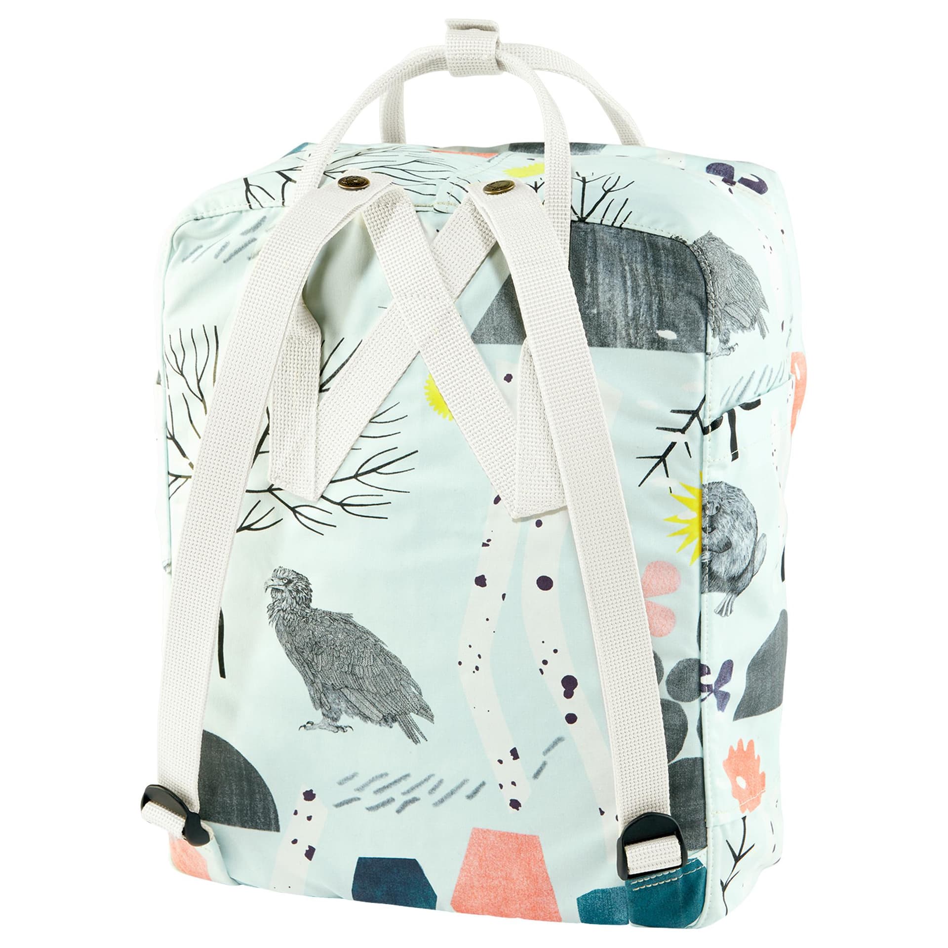 Рюкзак Fjallraven Kanken Полиэфирное волокно Рюкзаки Обычный (стандартный) Унисекс Березовый Forest - изображение 3