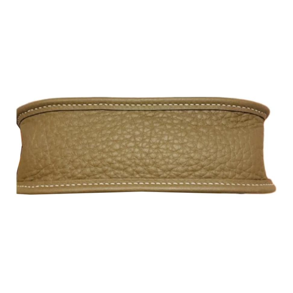 Сумка через плечо HERMES Evelyne 16 Clemence EtoupeGris Platine - изображение 4