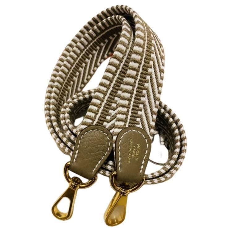 Сумка через плечо HERMES Evelyne 16 Clemence EtoupeGris Platine - изображение 5