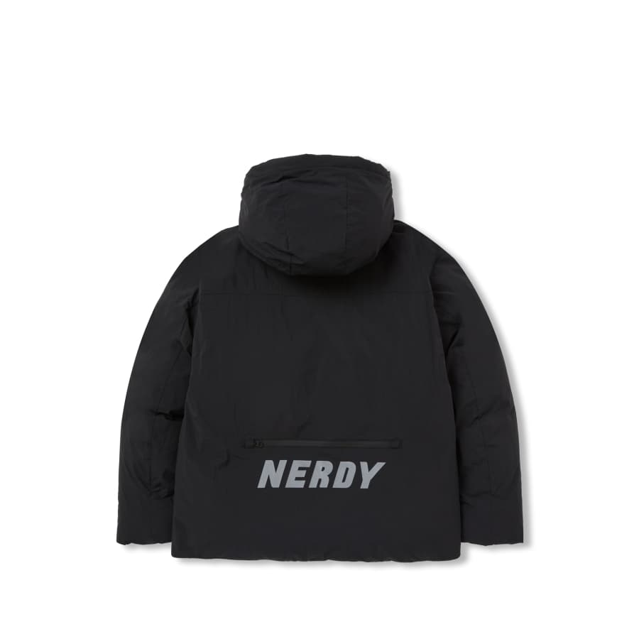 Зимняя куртка Nerdy FW24 Пуховик Унисекс Черный - изображение 2