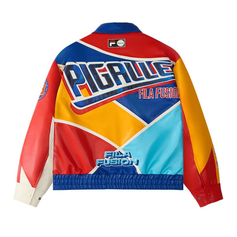 Куртка FILA FUSION X pigalle Куртка Мужской Солнечный Синий - изображение 2