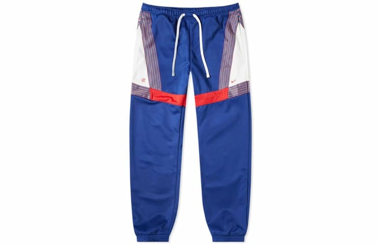 Спортивный костюм Nike x CLOT M NRG Logo Embroidered Jacket Set Blue - изображение 3