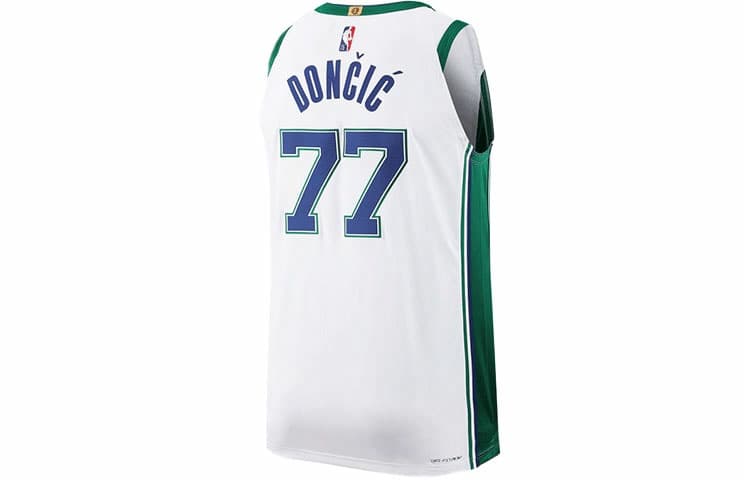 Баскетбольная майка Nike NBA Dallas Mavericks Doncic 77 Jersey - изображение 2