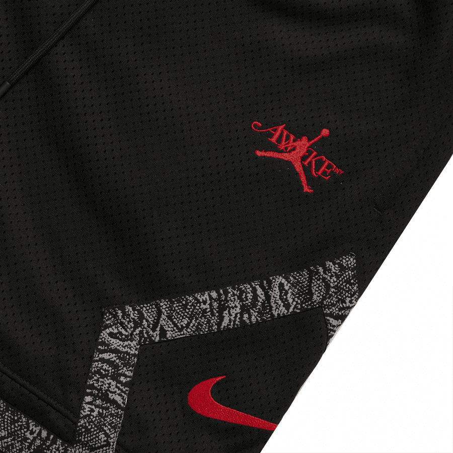 Баскетбольные шорты Jordan x Awake NY SS24 Black Basketball Pants - изображение 3