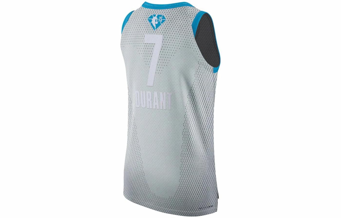 Баскетбольная майка Jordan SS22 All-Star Kevin Durant 7 Gray - изображение 2