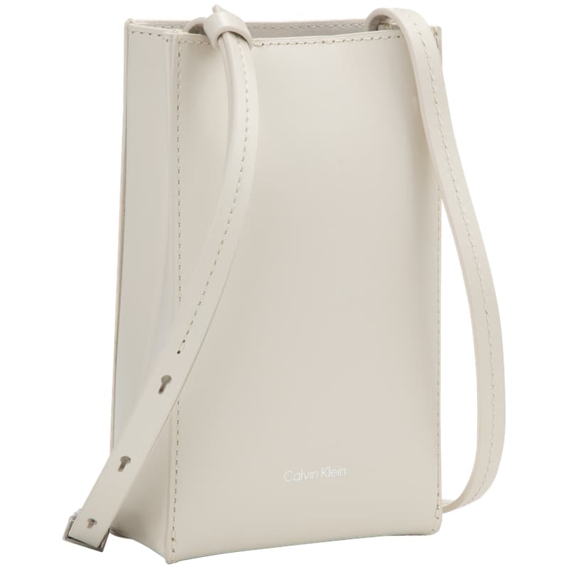 Сумка через плечо Calvin Klein SS25 Коровья кожа Сумка через плечо Средняя Женская Светло-коричневая - изображение 2