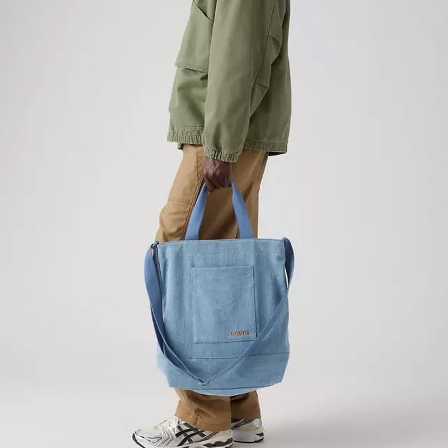 Сумка Levi's Tote Bag Light Sky Blue - изображение 3
