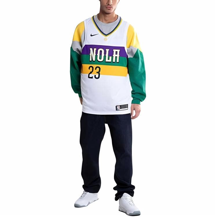 Баскетбольная майка Nike NBA SW 18-19 23 - изображение 3
