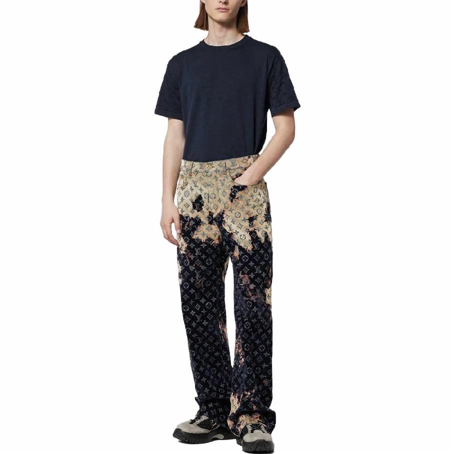Штаны Louis Vuitton SS24 Faded Cloud Jeans - изображение 3