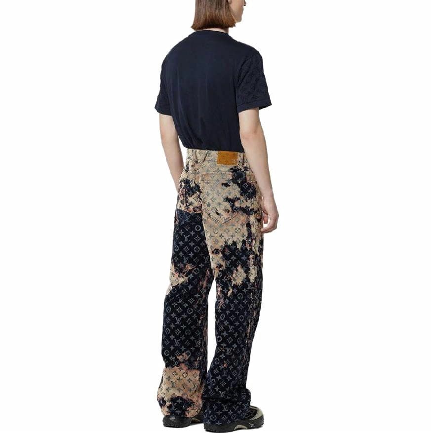 Штаны Louis Vuitton SS24 Faded Cloud Jeans - изображение 4