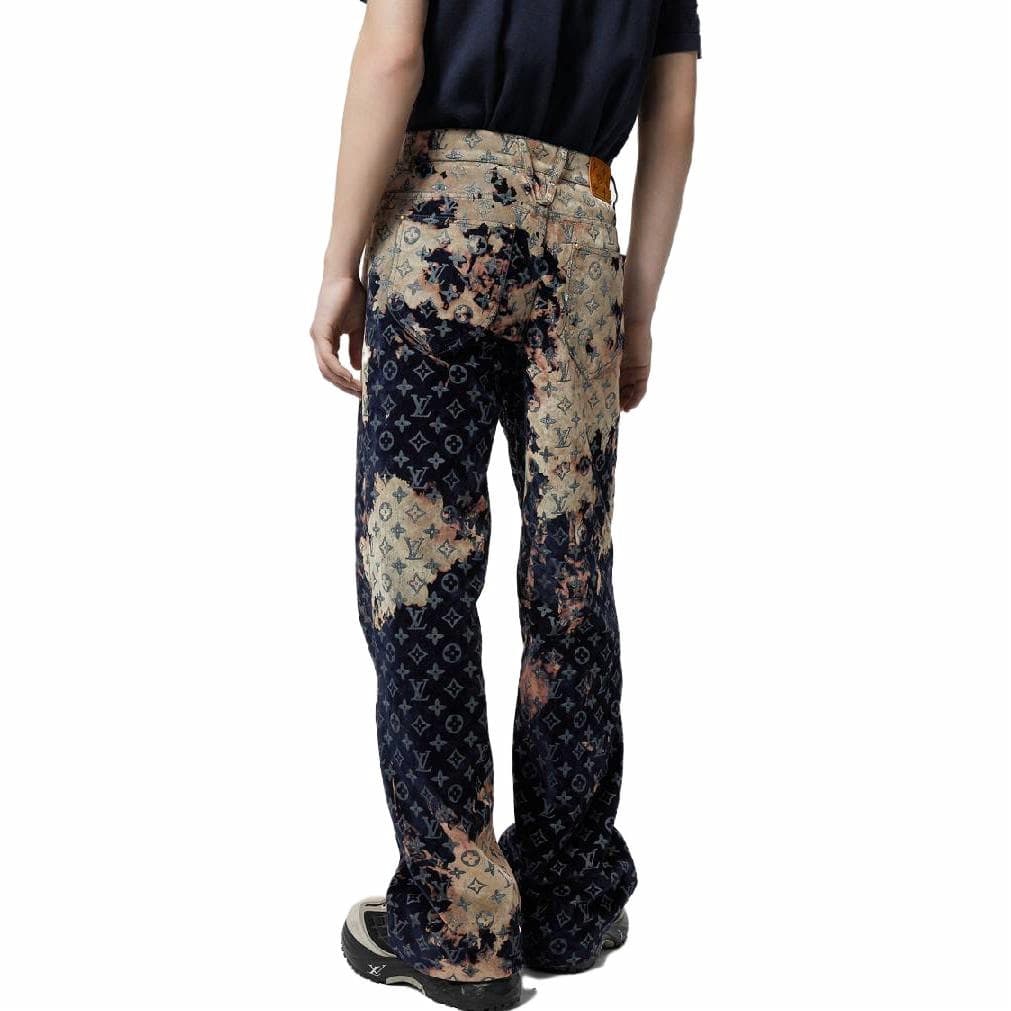 Штаны Louis Vuitton SS24 Faded Cloud Jeans - изображение 5