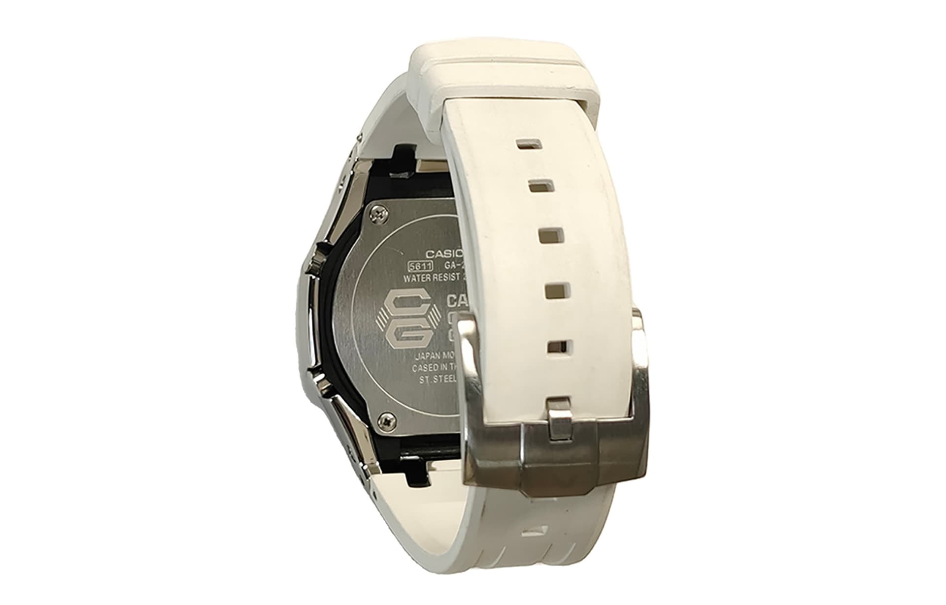 Часы Casio GA-2100-1A1 Offshore Silver Phantom - изображение 4