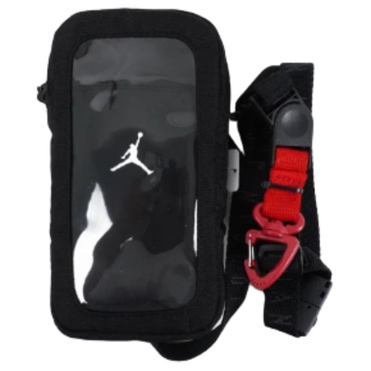 Сумка для телефона Jordan Полиэстеровый чехол для телефона на одно плечо стандартный (стандартный) унисекс черный - изображение 2