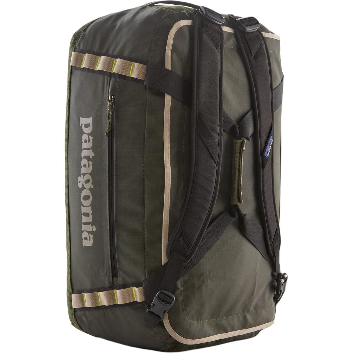 Patagonia Black Hole 55L Туристические сумки Полиэстеровое волокно Сосновый зеленый Унисекс - изображение 2