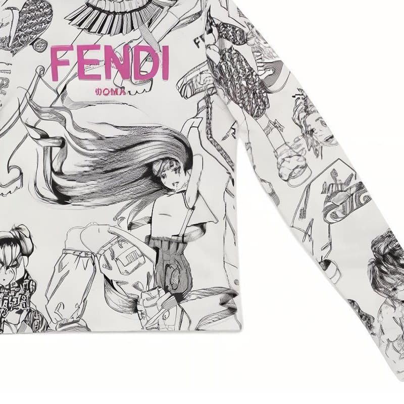 Футболка FENDI T - изображение 4