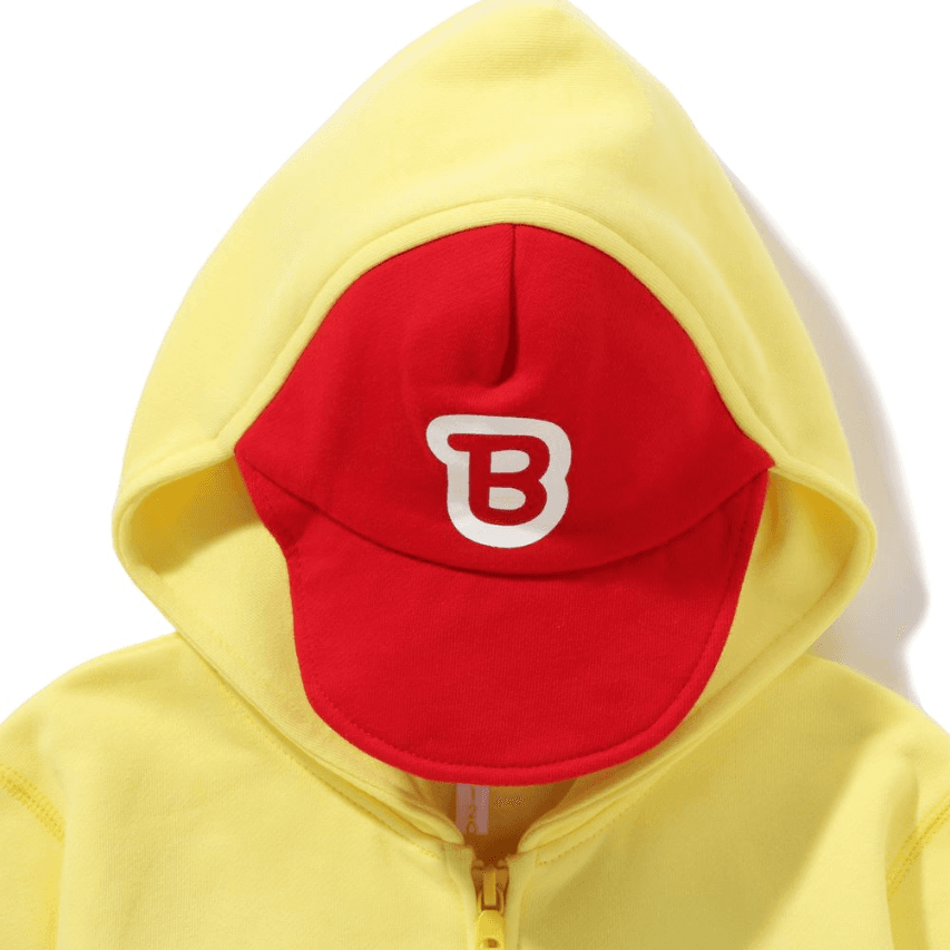 BAPE FW22 Baby Milo Cap Zip Hoodie - изображение 3