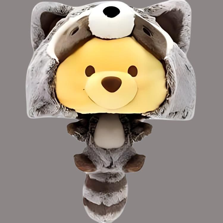 Disney Raccoon Winnie The Pooh Collection Шанхайский Дисней Мини Корпус Кап Винни Аксессуары для кукол - изображение 4