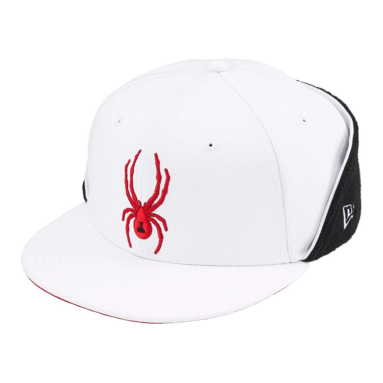 Кепка Supreme x Spyder X New Era Шерстяные Кепки Унисекс Черный Белый - изображение 5