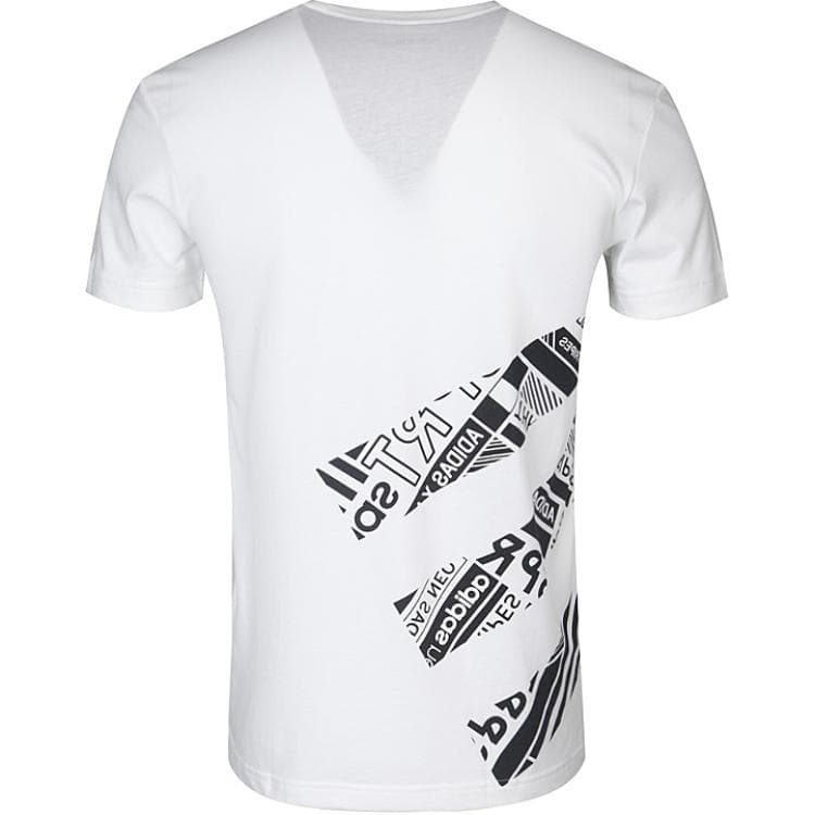 Футболка Adidas Neo Белый Мужской T-Рубашки - изображение 2
