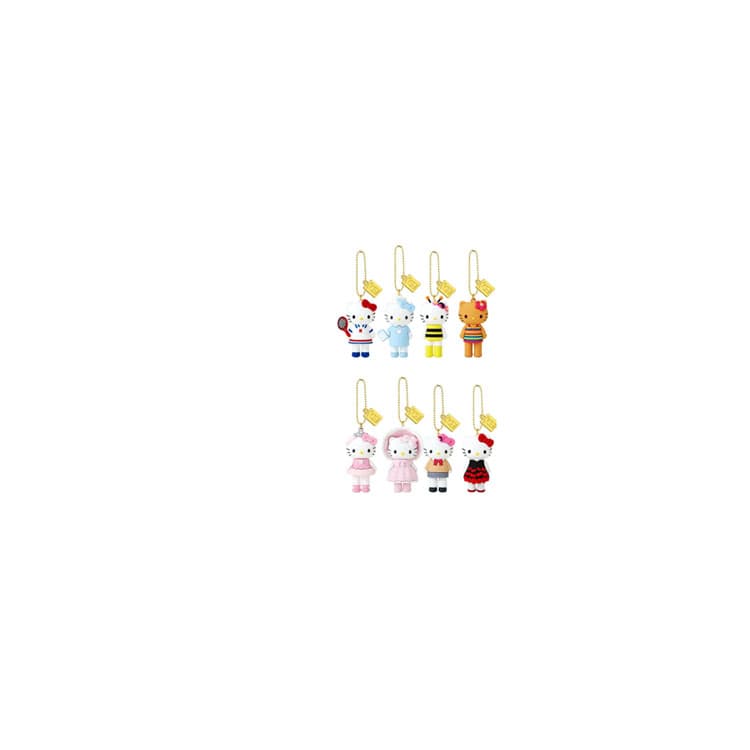 Санрио Hello Kitty 50-летие Долгий Нога Китти Набор Волшебных Цветов B Подвески Аниме-тематические - изображение 1