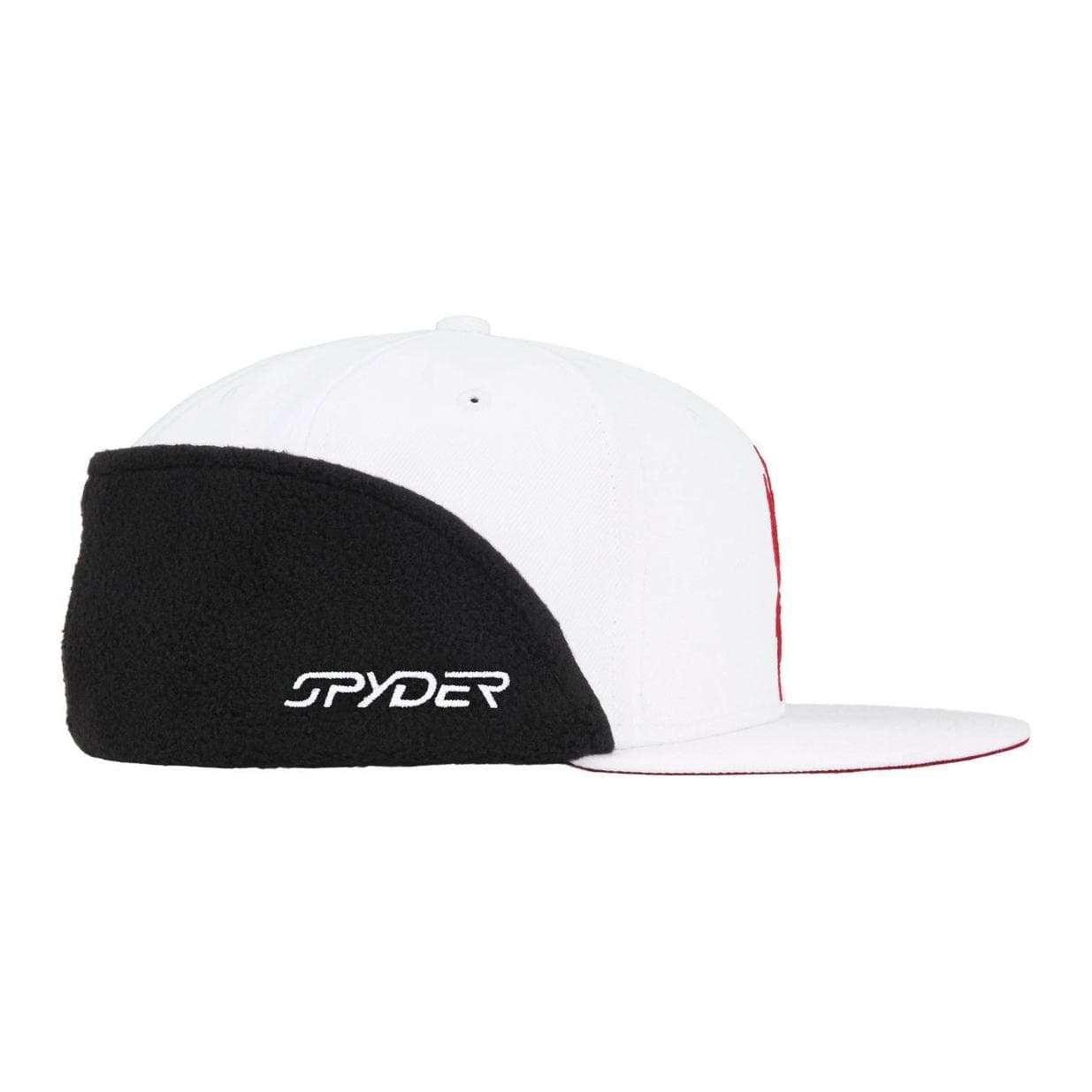Кепка Supreme x Spyder X New Era Шерстяные Кепки Унисекс Черный Белый - изображение 3