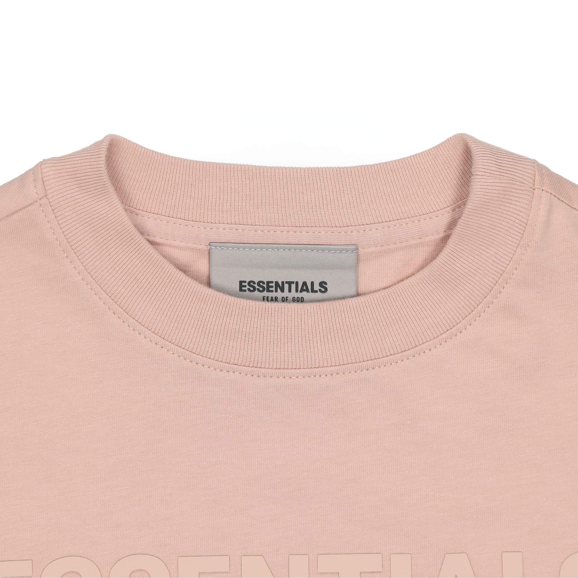 Футболка Fear of God Essentials Kids T-Shirt Pink - изображение 6