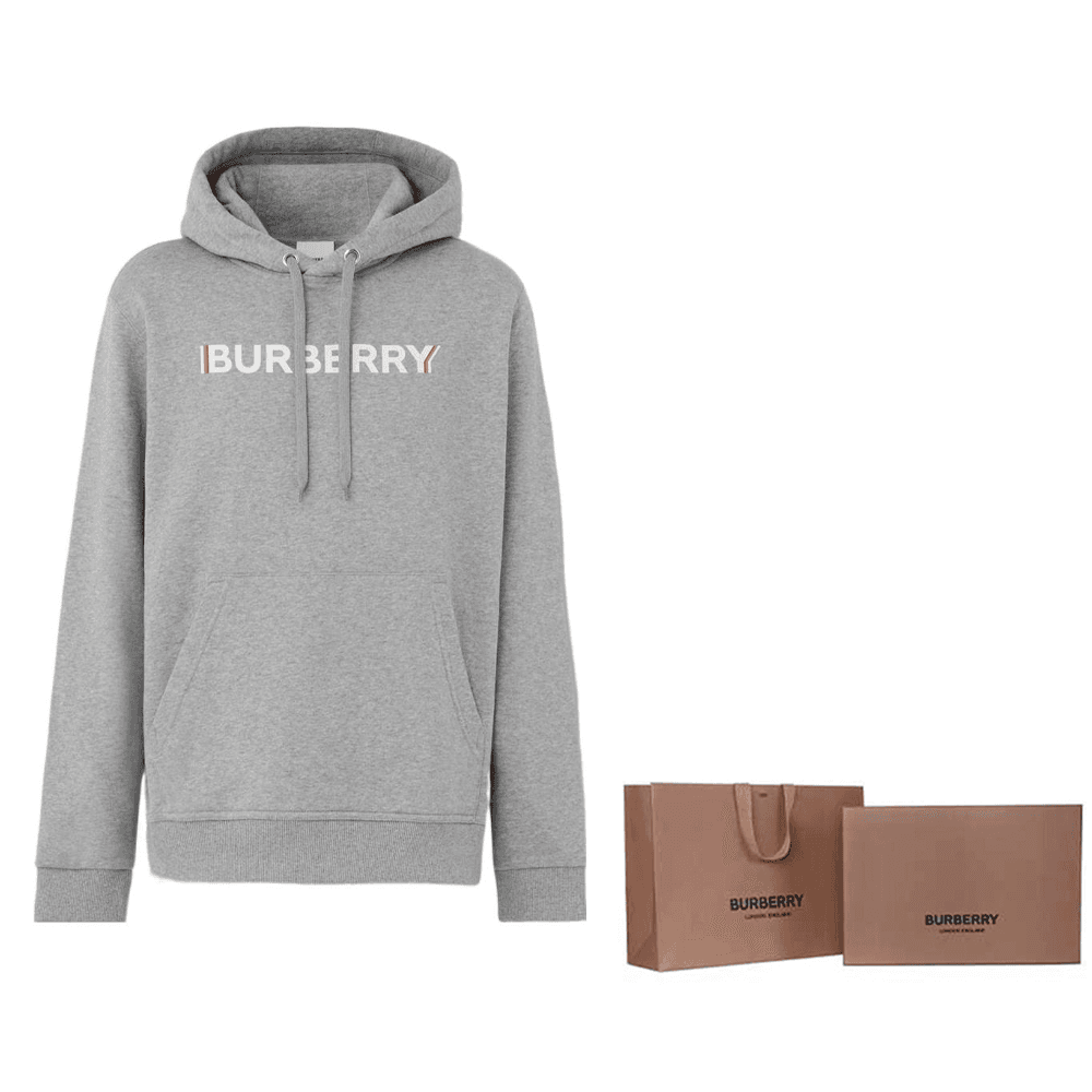 Кофта Burberry SS22 Logo Crewneck Sweatshirt Grey - изображение 4