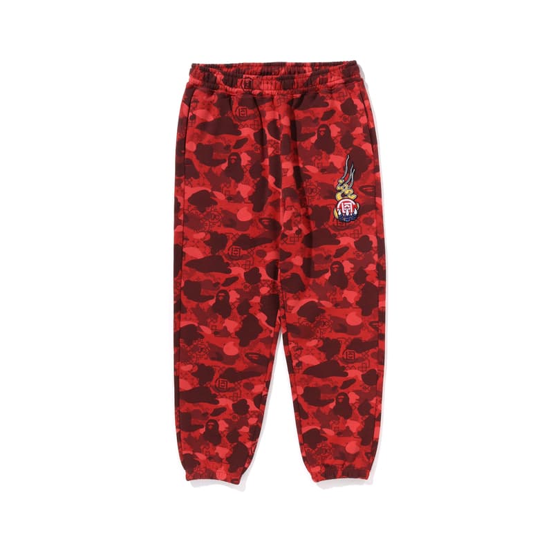 Штаны A BATHING APE CLOT Унисекс Вязаные Спортивные Штаны - изображение 1