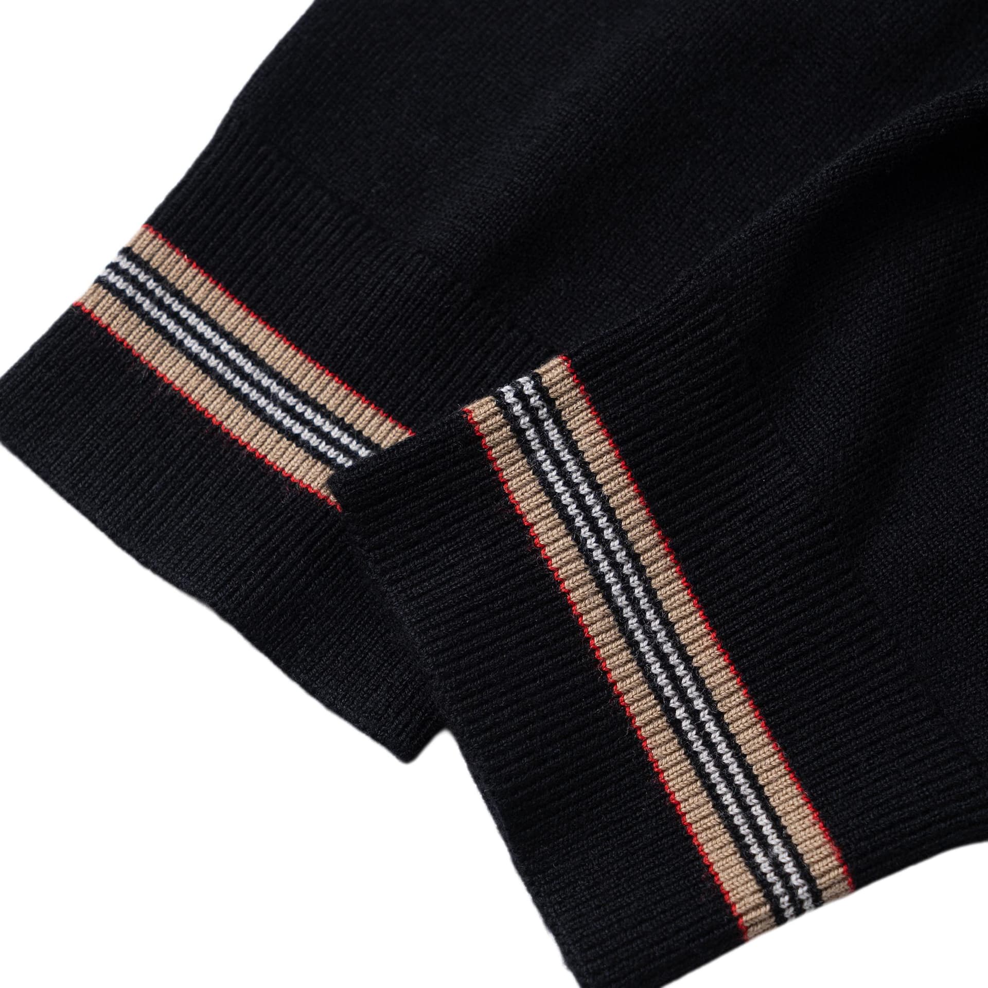 Кофта Burberry Черные Мужские Свитера - изображение 7