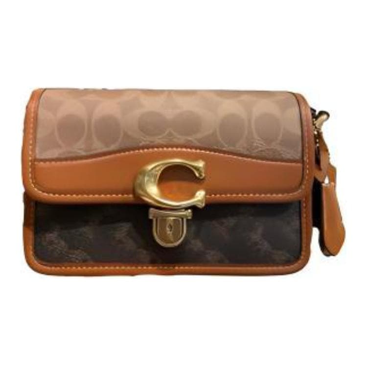 Мини-сумка COACH Studio Baguette 20 Brown - изображение 3