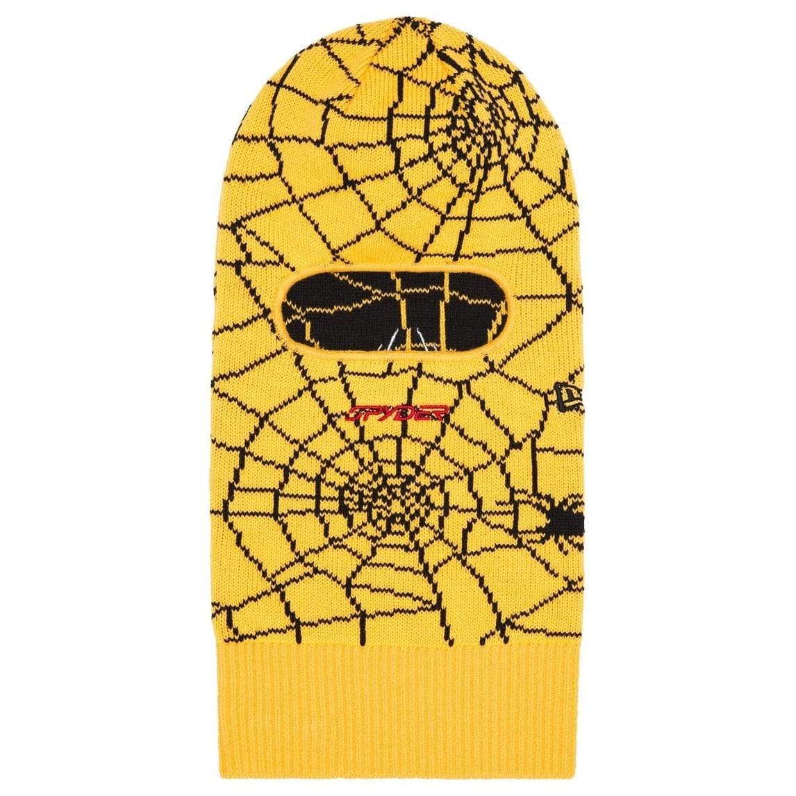 Головной убор Supreme x Spyder X New Era Акриловые Шапки и Кепки Унисекс Черный Белый Желтый - изображение 7