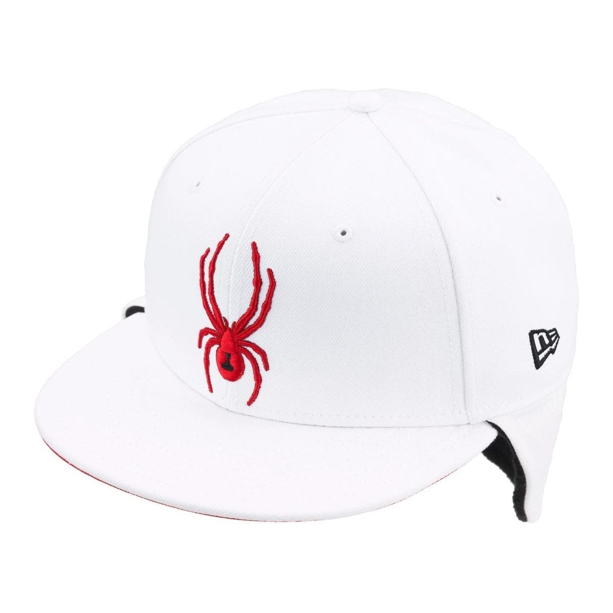 Кепка Supreme x Spyder X New Era Шерстяные Кепки Унисекс Черный Белый - изображение 2