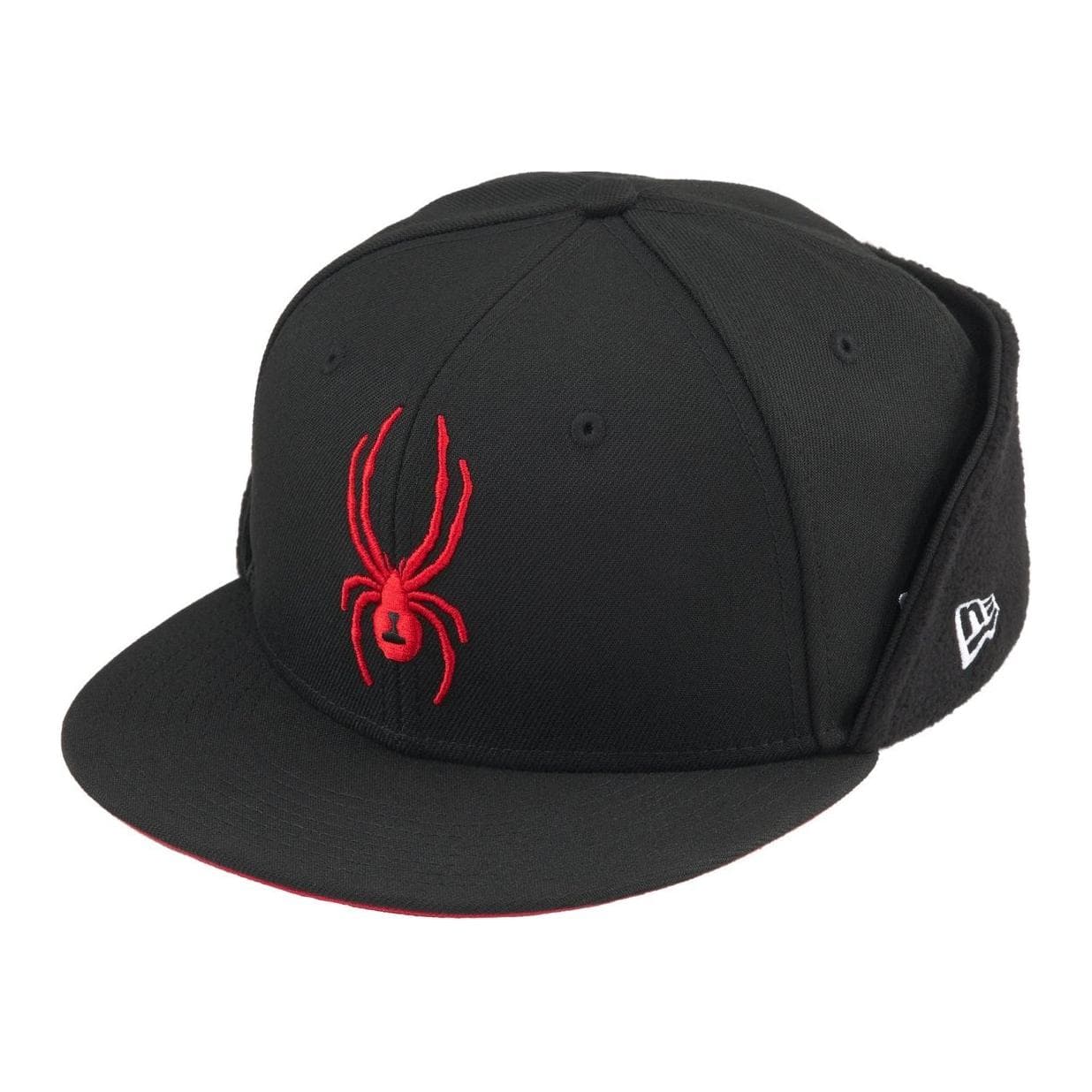 Кепка Supreme x Spyder X New Era Шерстяные Кепки Унисекс Черный Белый - изображение 8