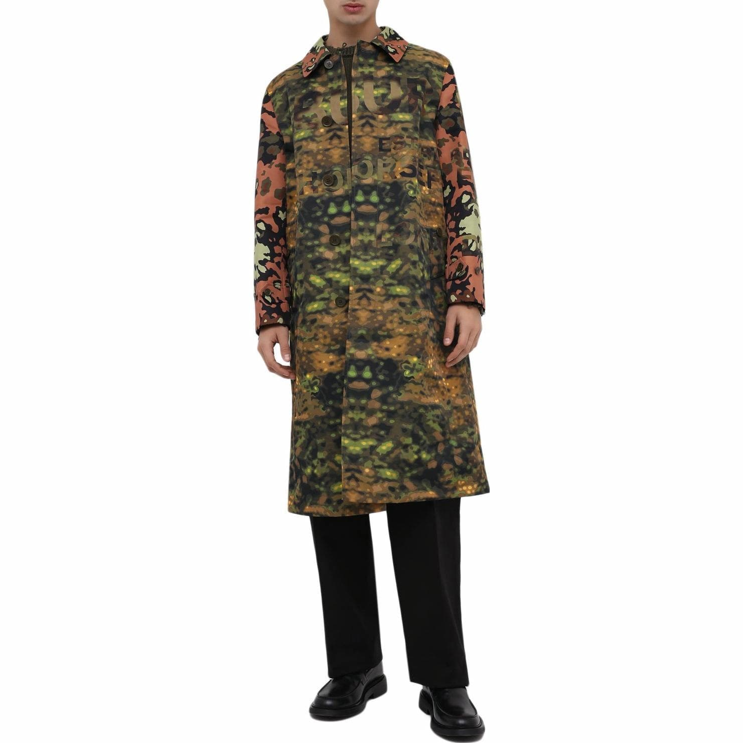 Пальто Burberry Long Coat Brown - изображение 3