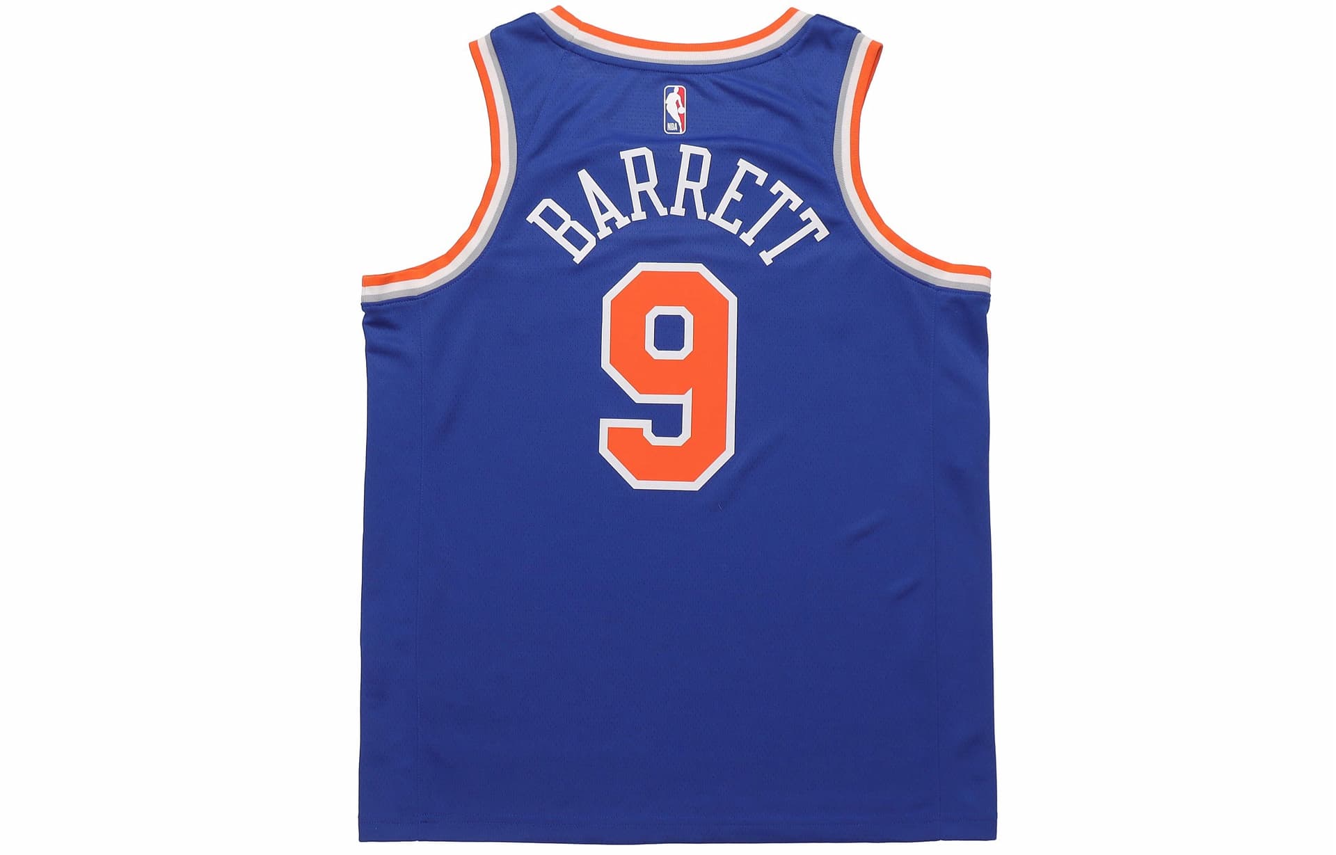 Баскетбольная майка Nike NBA Knicks Barrett 9 Fan Jersey Blue - изображение 2