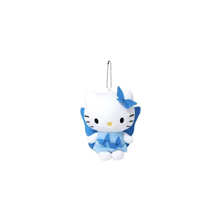 Sanrio Hello Kitty Синяя Бабочка Мягкие Игрушки 12 см Длина Тела - изображение 2