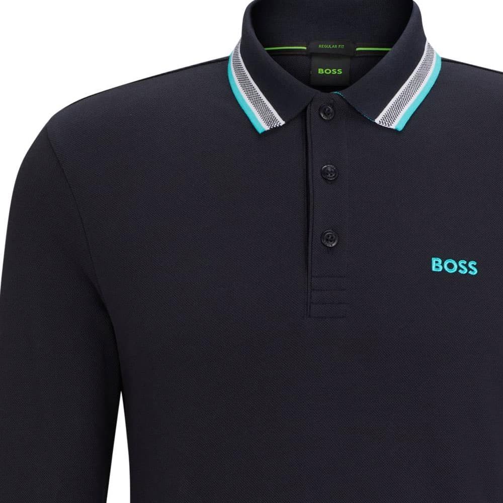 Поло HUGO BOSS Cotton-Piqu Polo Shirt With Contrast Logo PoloPolo - изображение 4