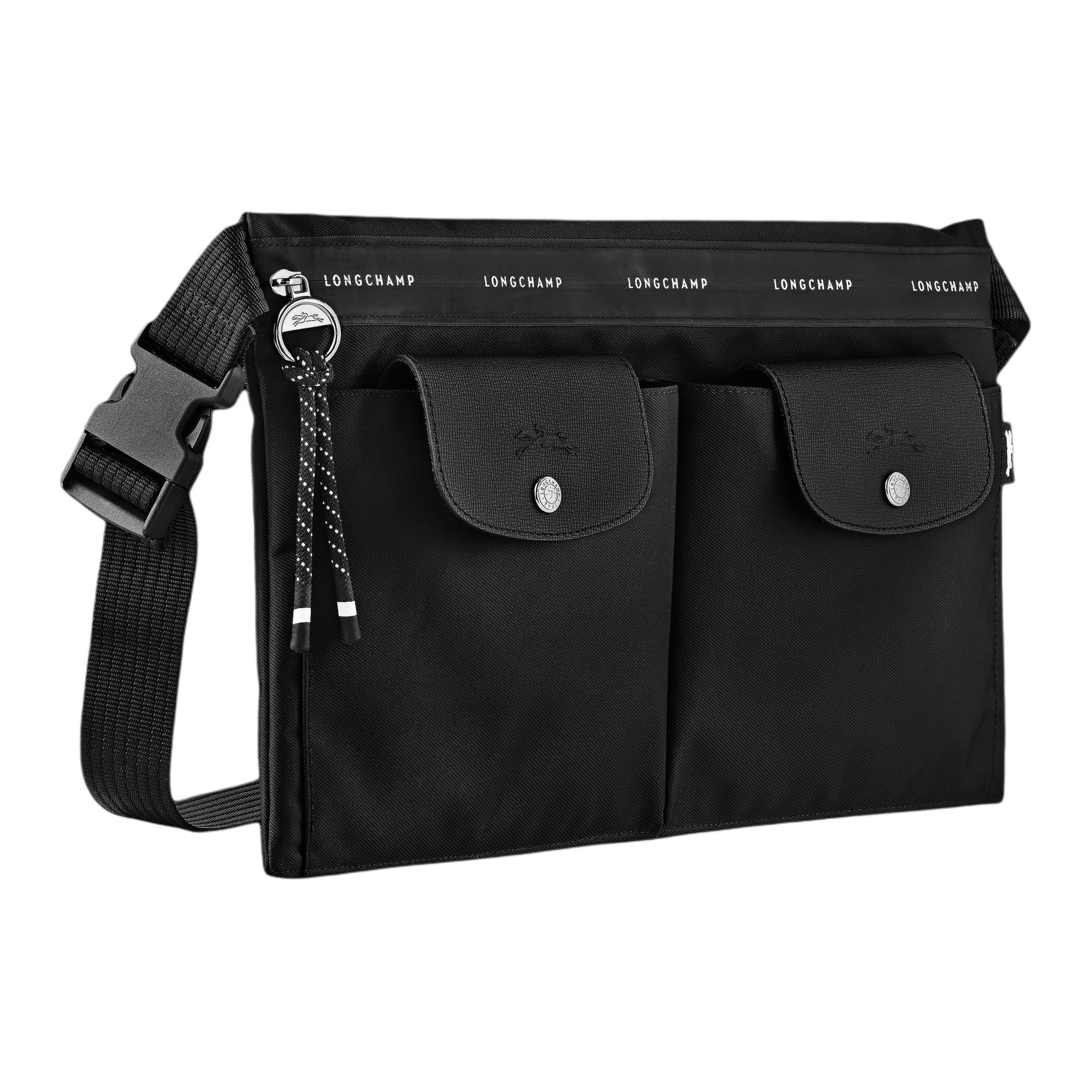 Поясная сумка LONGCHAMP Le Pliage Energy Нейлон Поясные сумки Большой Женские Черный - изображение 2