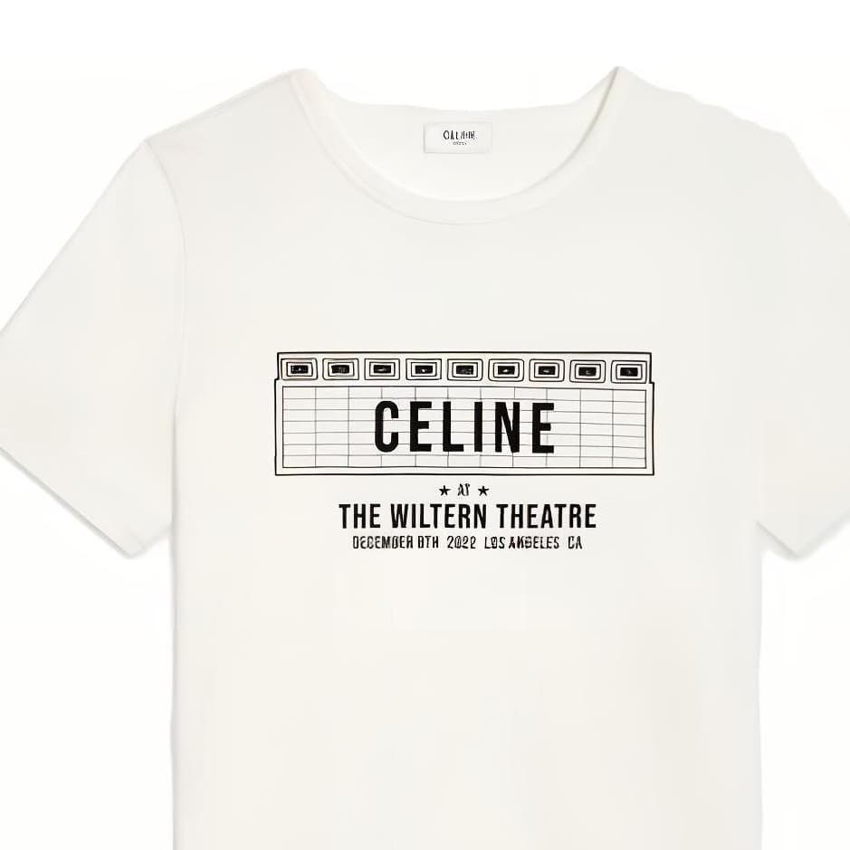 Футболка CELINE T - изображение 4